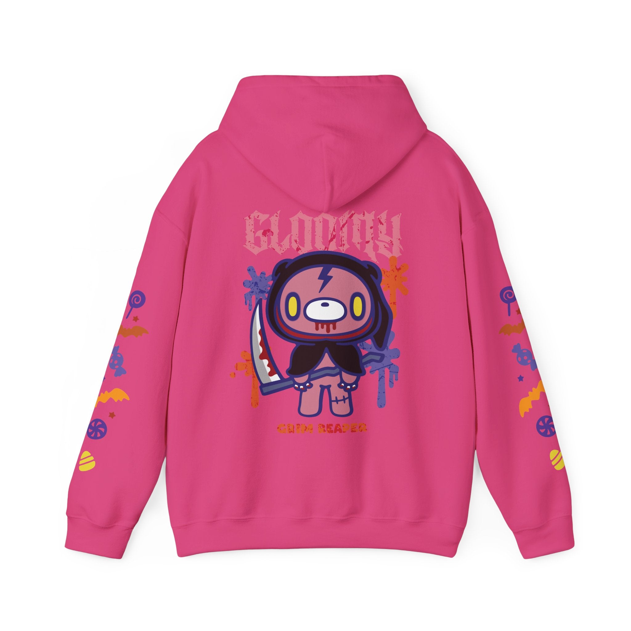 Halloween Grim Reaper Gloomy Bear Hoodie